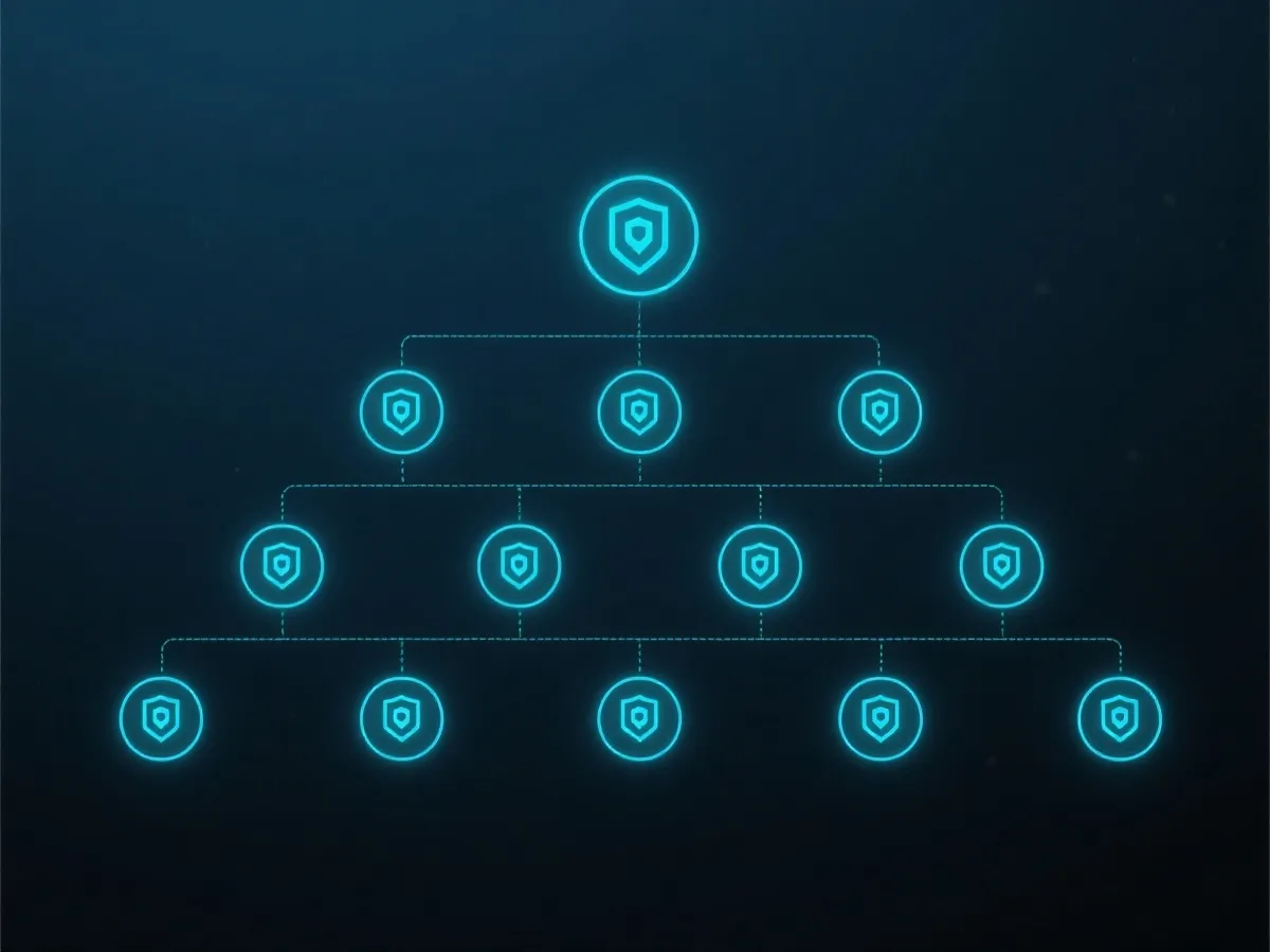 访问层级与安全路径示意